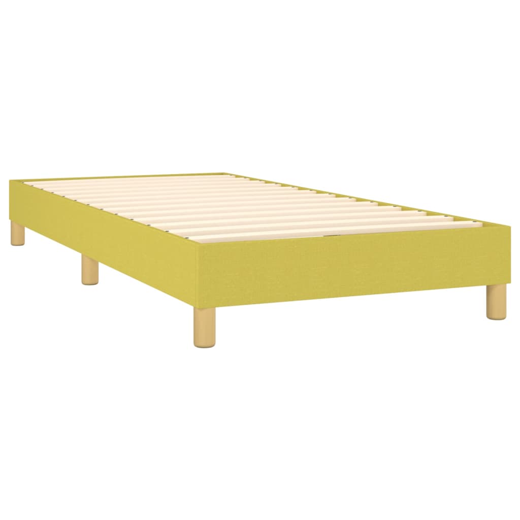 Boxspringbett Mit Matratze Stoff Grün