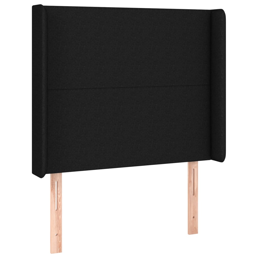 Boxspringbett Mit Matratze Stoff Schwarz