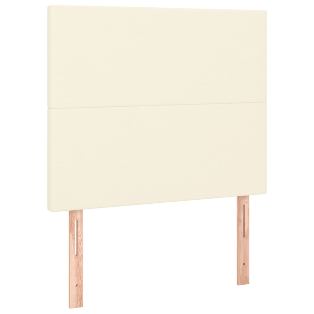 Boxspringbett Mit Matratze Kunstleder Creme