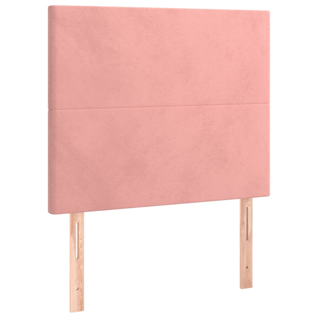 Boxspringbett Mit Matratze Samt Rosa