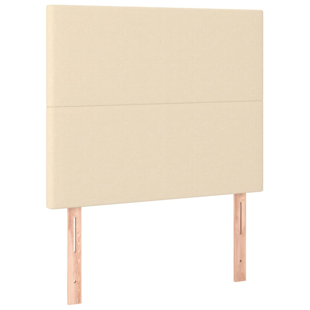 Boxspringbett Mit Matratze Stoff Creme