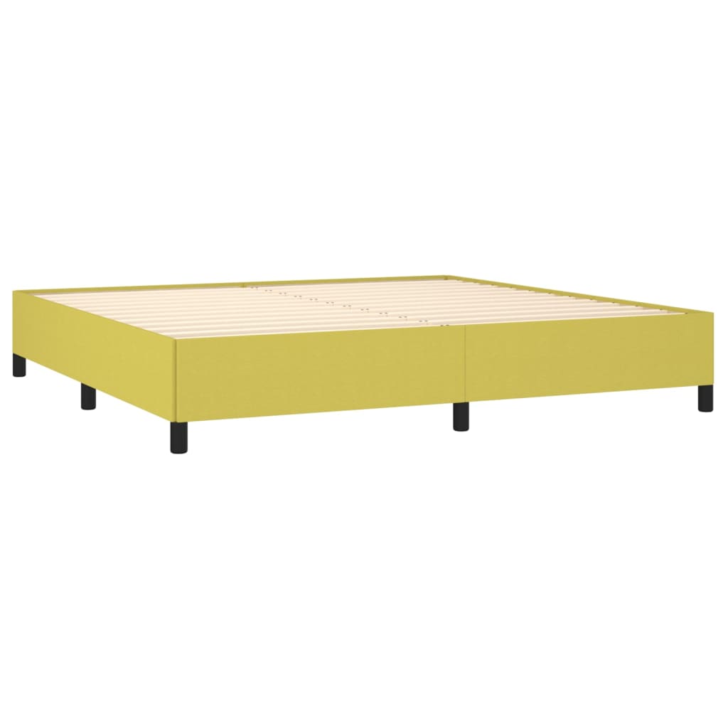Boxspringbett Mit Matratze Stoff Grün