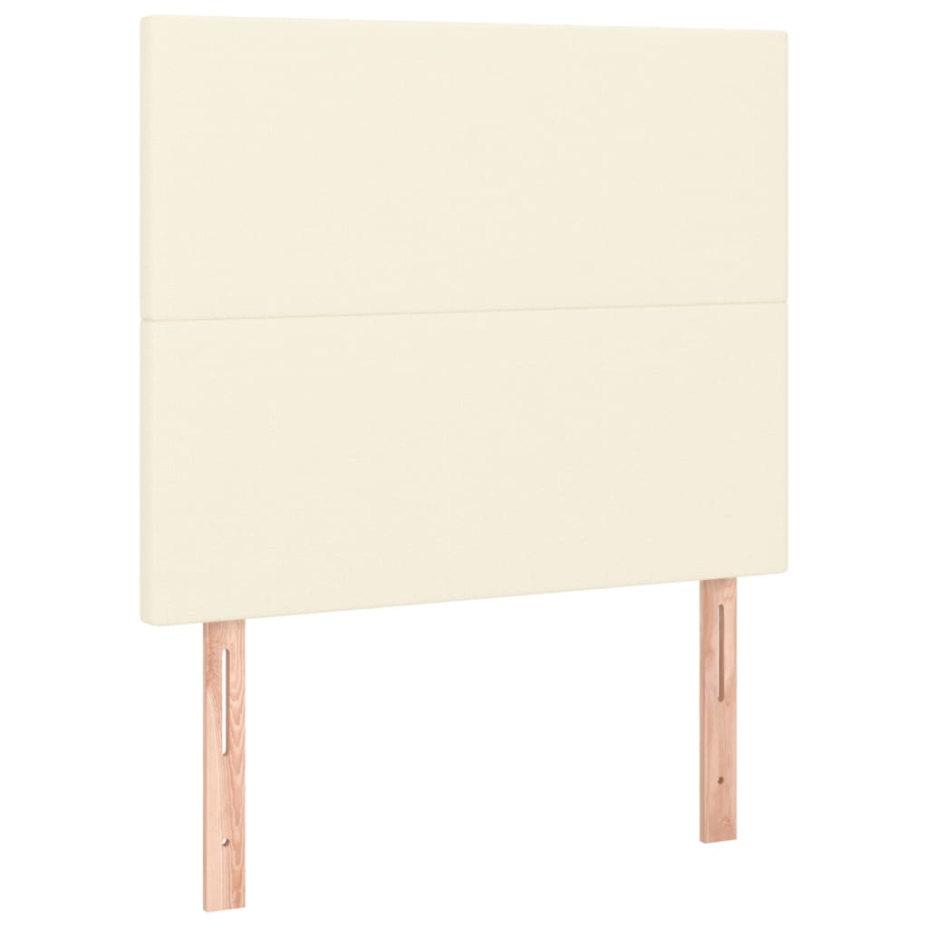Boxspringbett Mit Matratze Kunstleder Creme