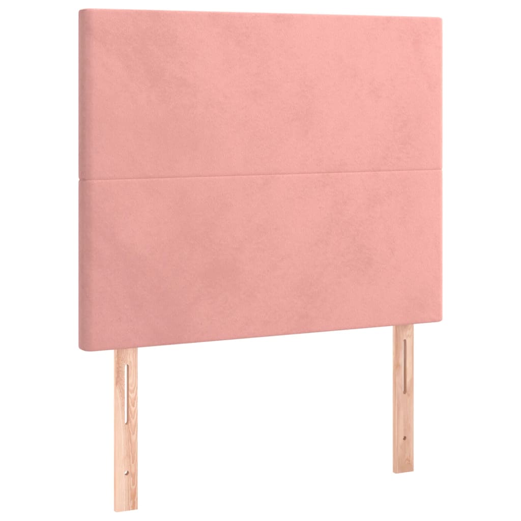 Boxspringbett Mit Matratze Samt Rosa