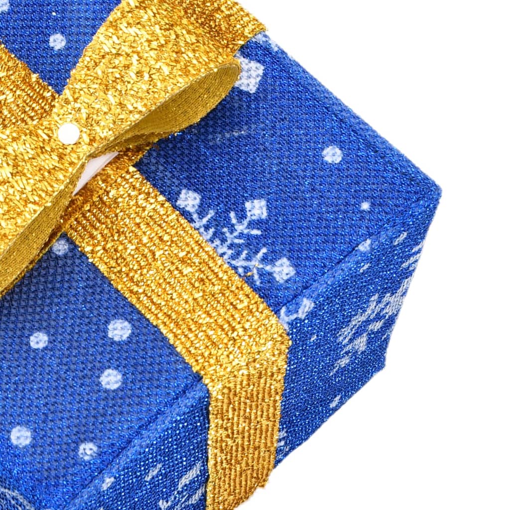 Beleuchtete Geschenkboxen 3 Stk. 64 Leds Warmweiß