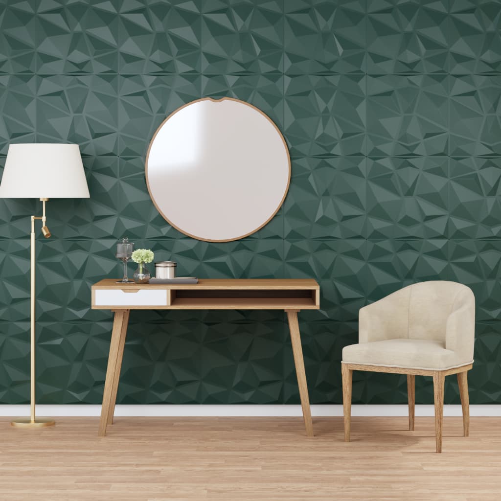 3D-Wandpaneele 48 Stk. 50X50 Cm 12 M²