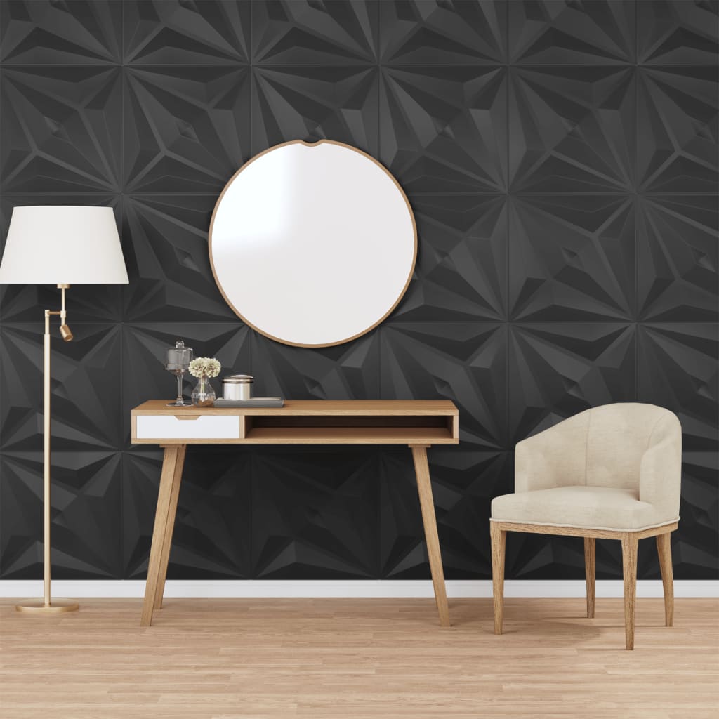 3D-Wandpaneele 48 Stk. 50X50 Cm 12 M²