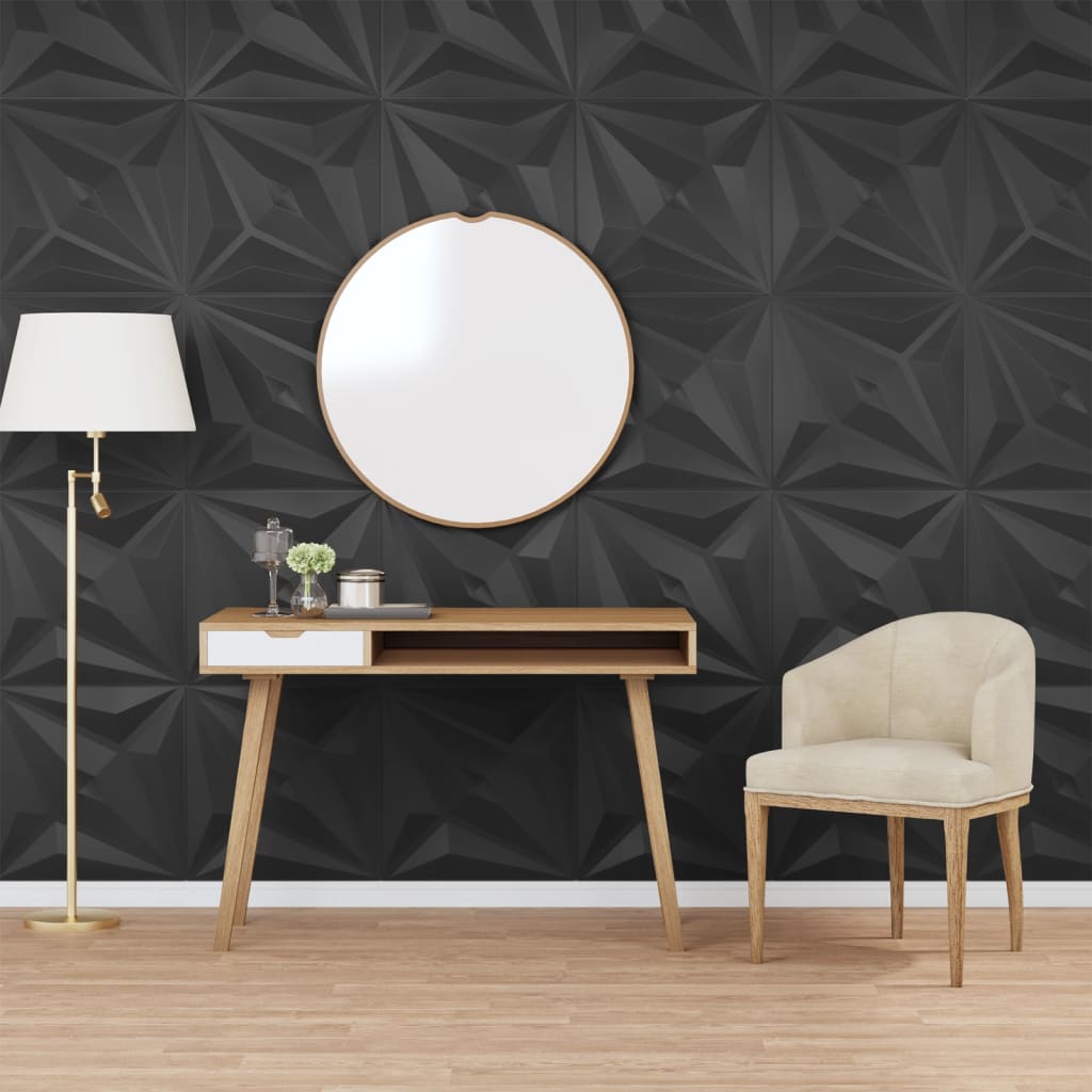 3D-Wandpaneele 48 Stk. 50X50 Cm 12 M²