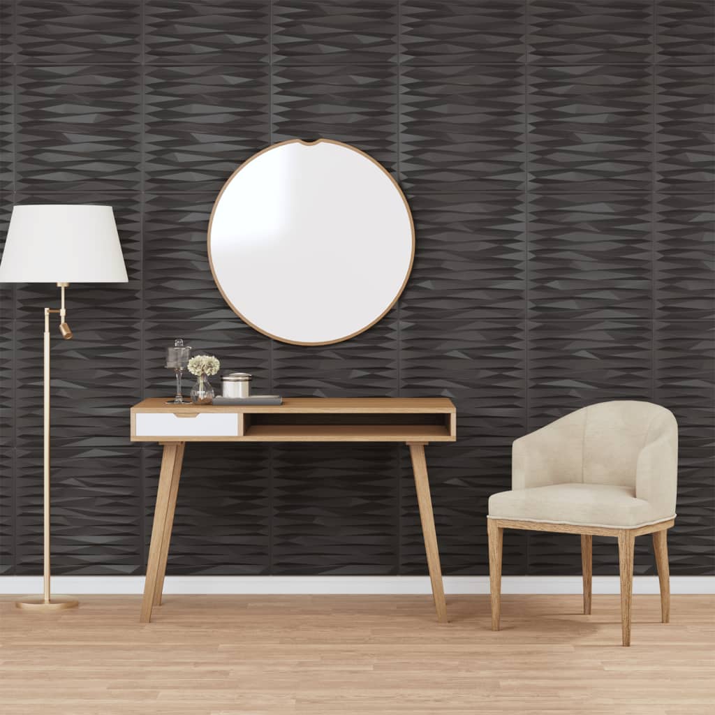 3D-Wandpaneele 48 Stk. 50X50 Cm 12 M²