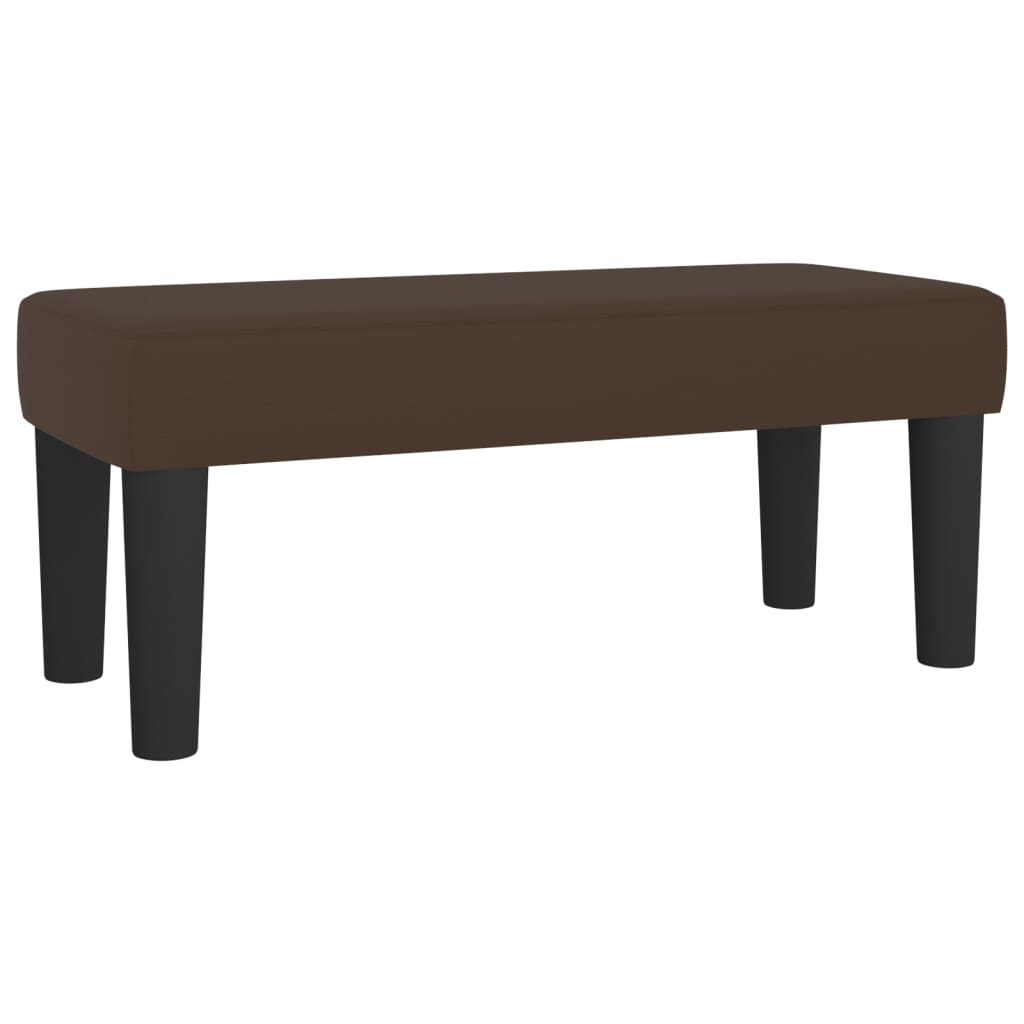 Boxspringbett Mit Matratze Kunstleder Braun