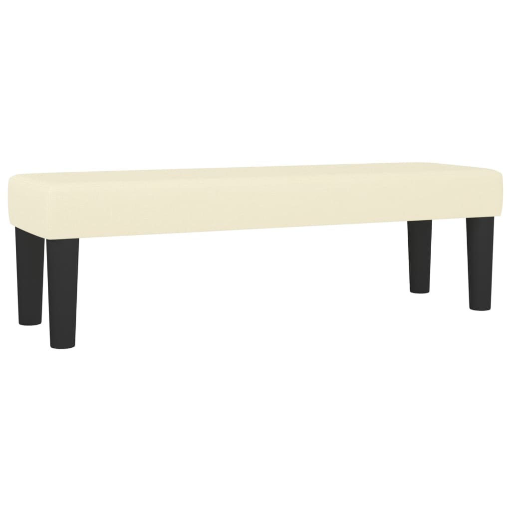 Boxspringbett Mit Matratze Kunstleder Creme