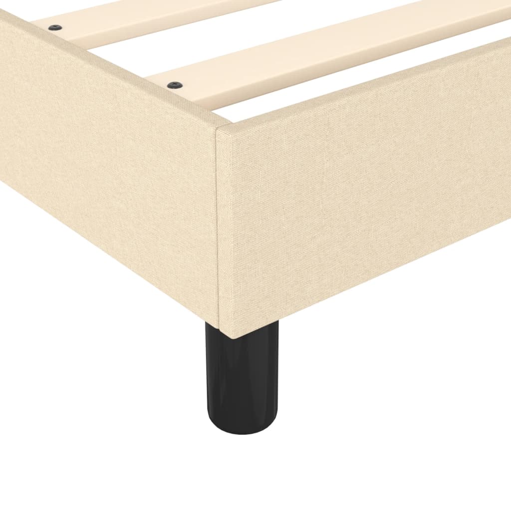 Boxspringbett Mit Matratze Stoff Creme