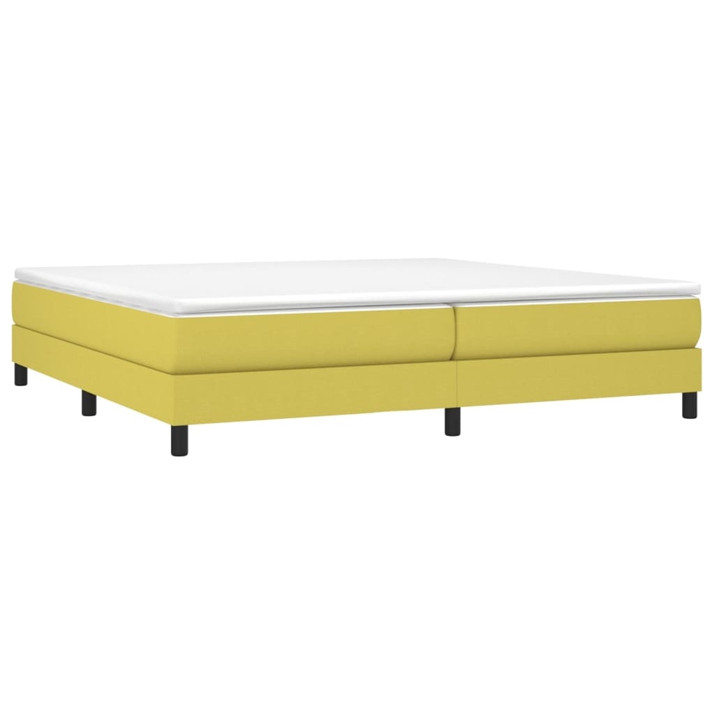 Boxspringbett Mit Matratze Stoff Grün