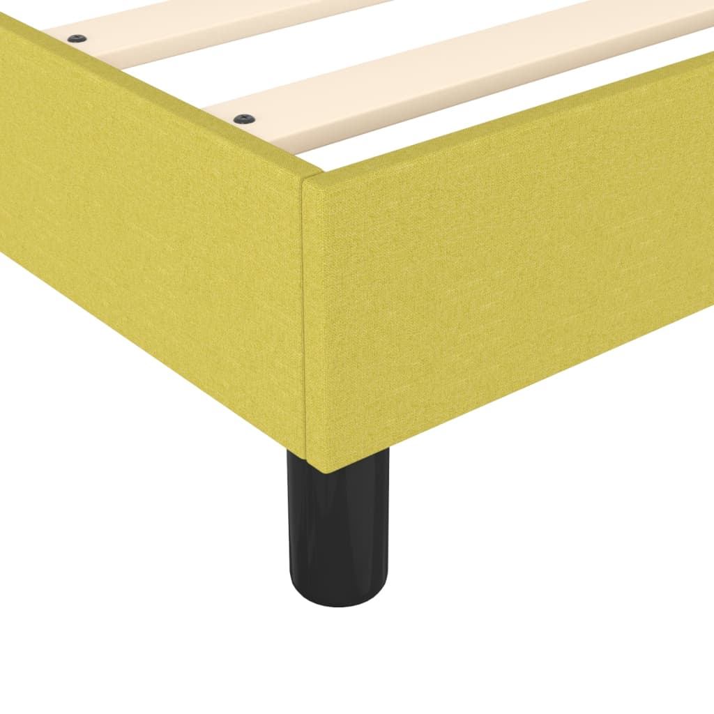 Boxspringbett Mit Matratze Stoff Grün