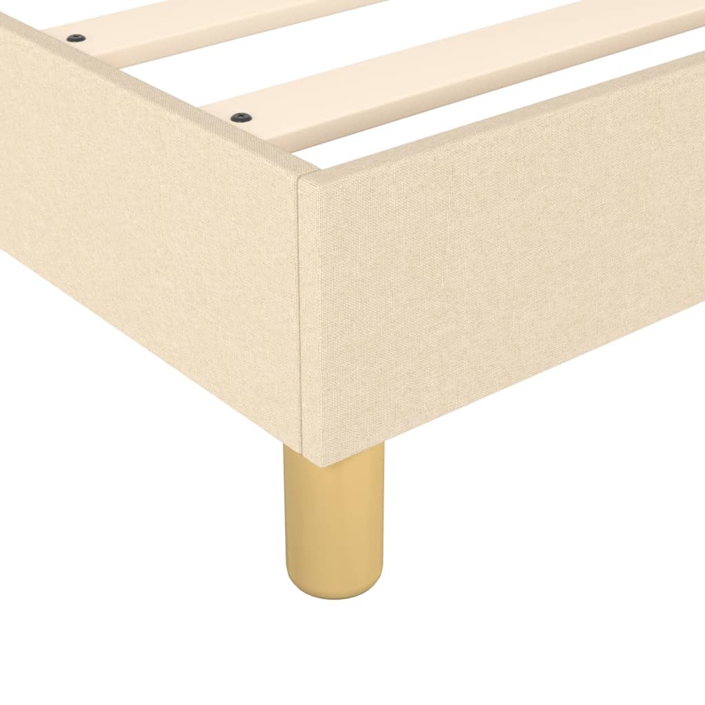 Boxspringbett Mit Matratze Stoff Creme