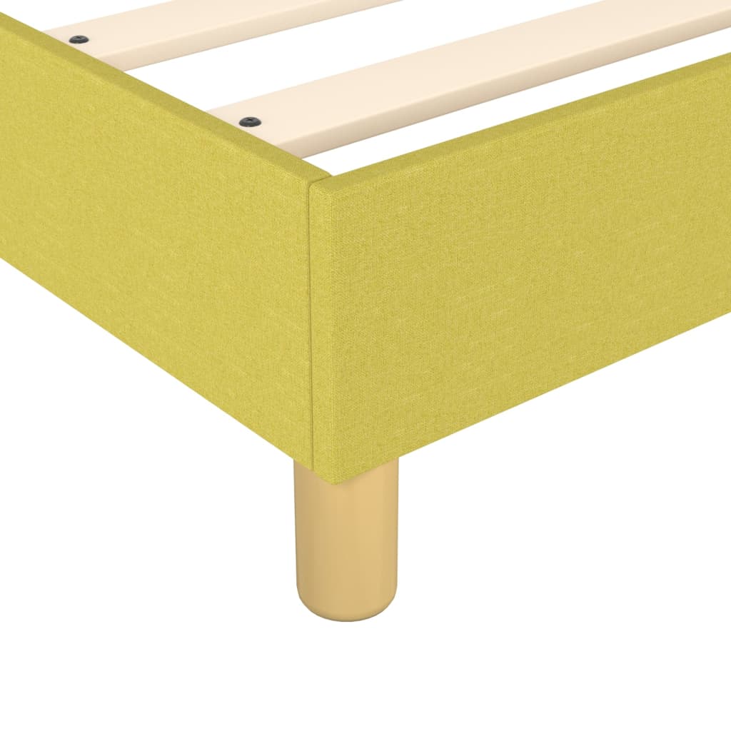 Boxspringbett Mit Matratze Stoff Grün