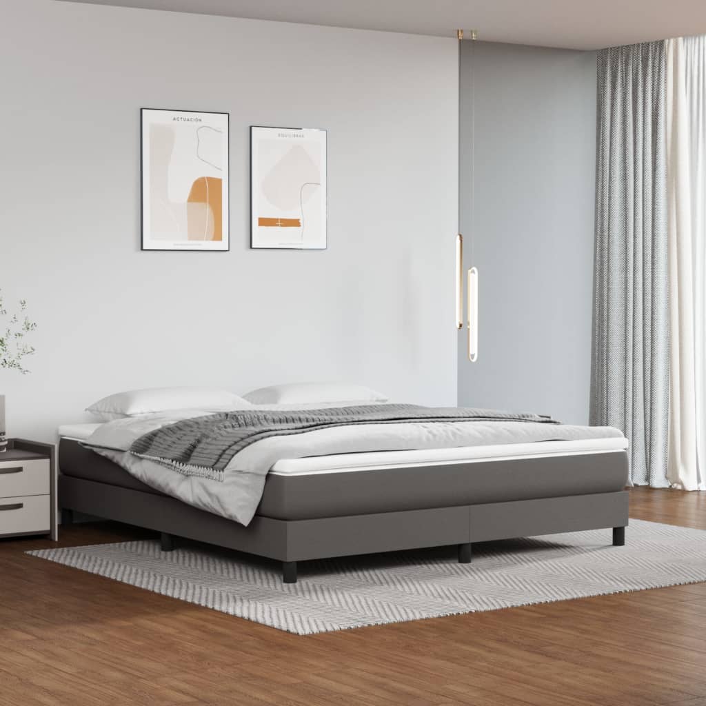 Boxspringbett Mit Matratze Kunstleder