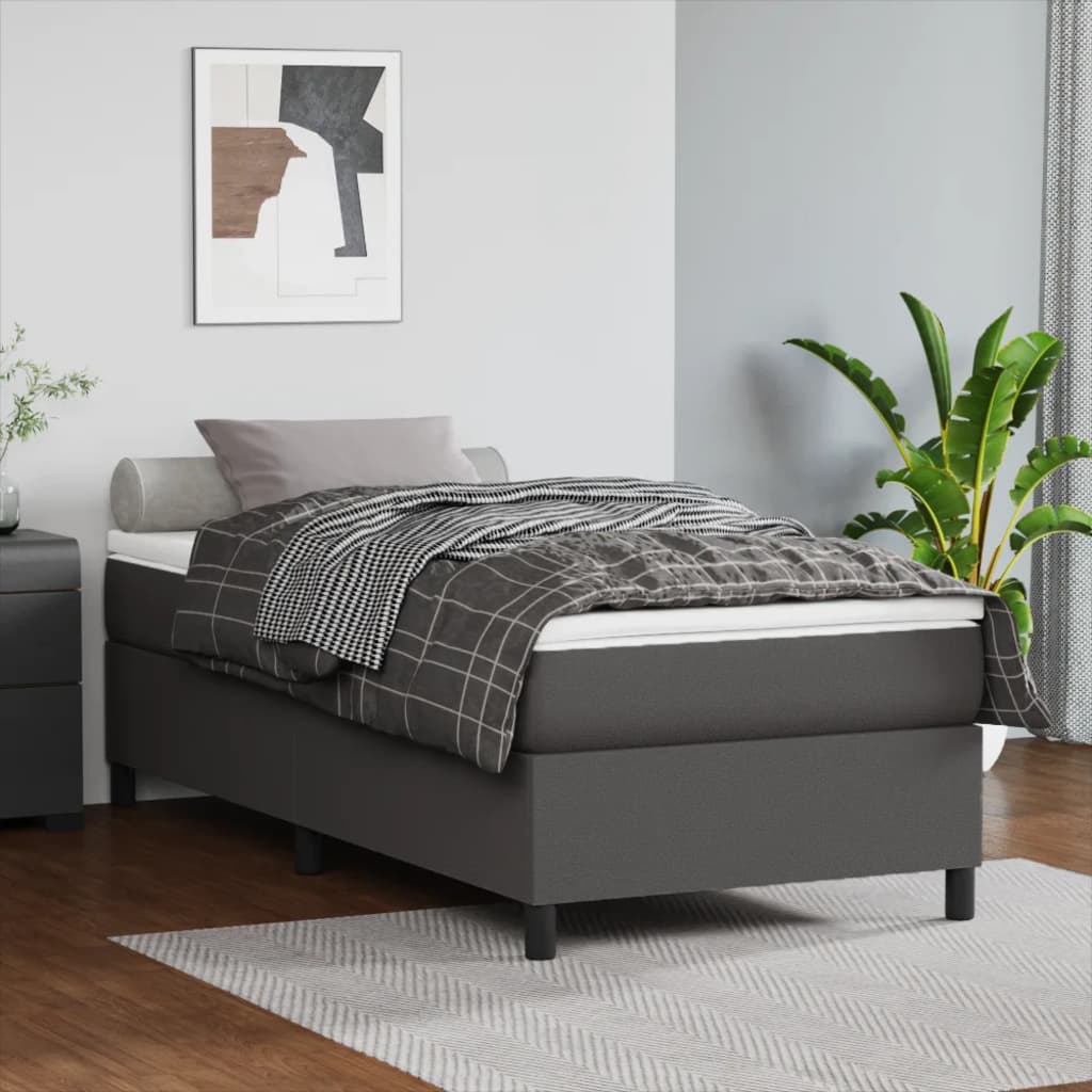 Boxspringbett Mit Matratze Kunstleder