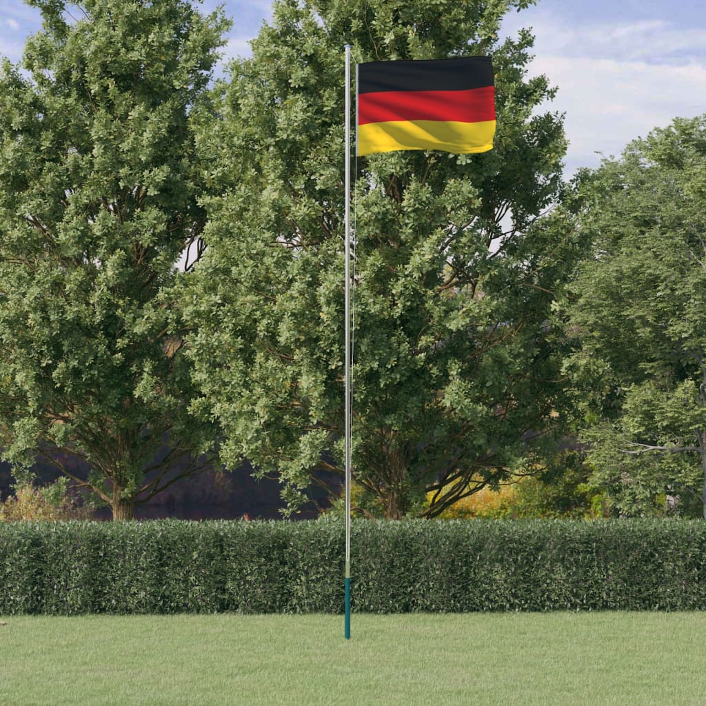 Flagge S Mit Mast 6,23 M Aluminium