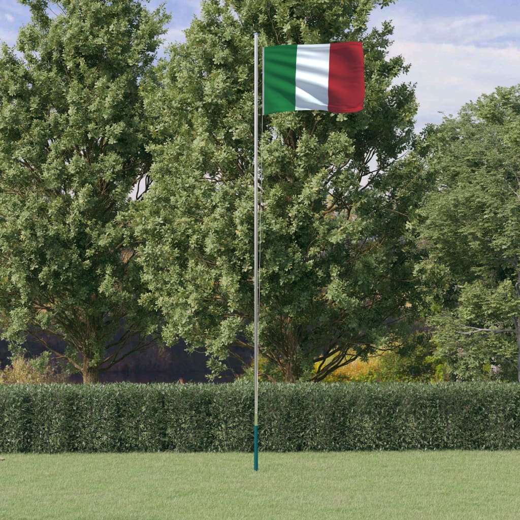 Flagge S Mit Mast 6,23 M Aluminium