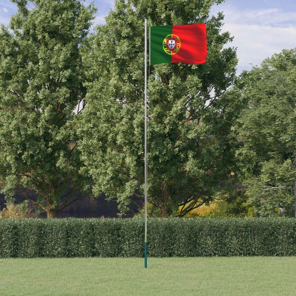 Flagge S Mit Mast 6,23 M Aluminium