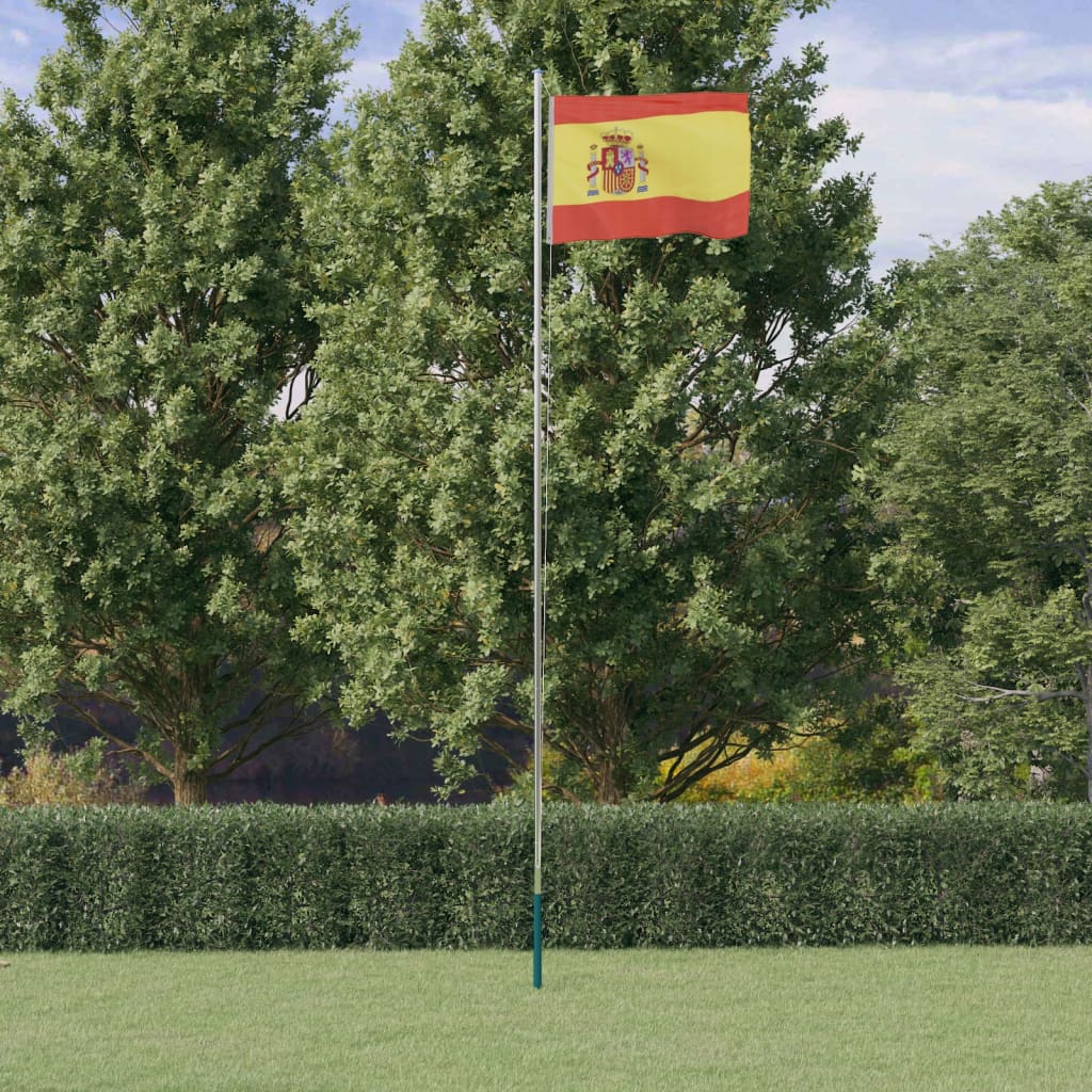 Flagge S Mit Mast 6,23 M Aluminium