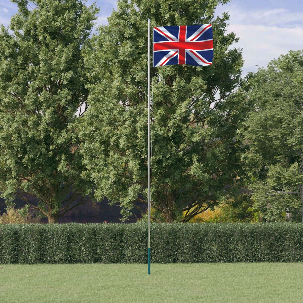 Flagge S Mit Mast 6,23 M Aluminium