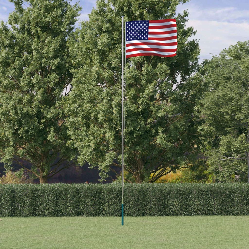 Flagge S Mit Mast 6,23 M Aluminium