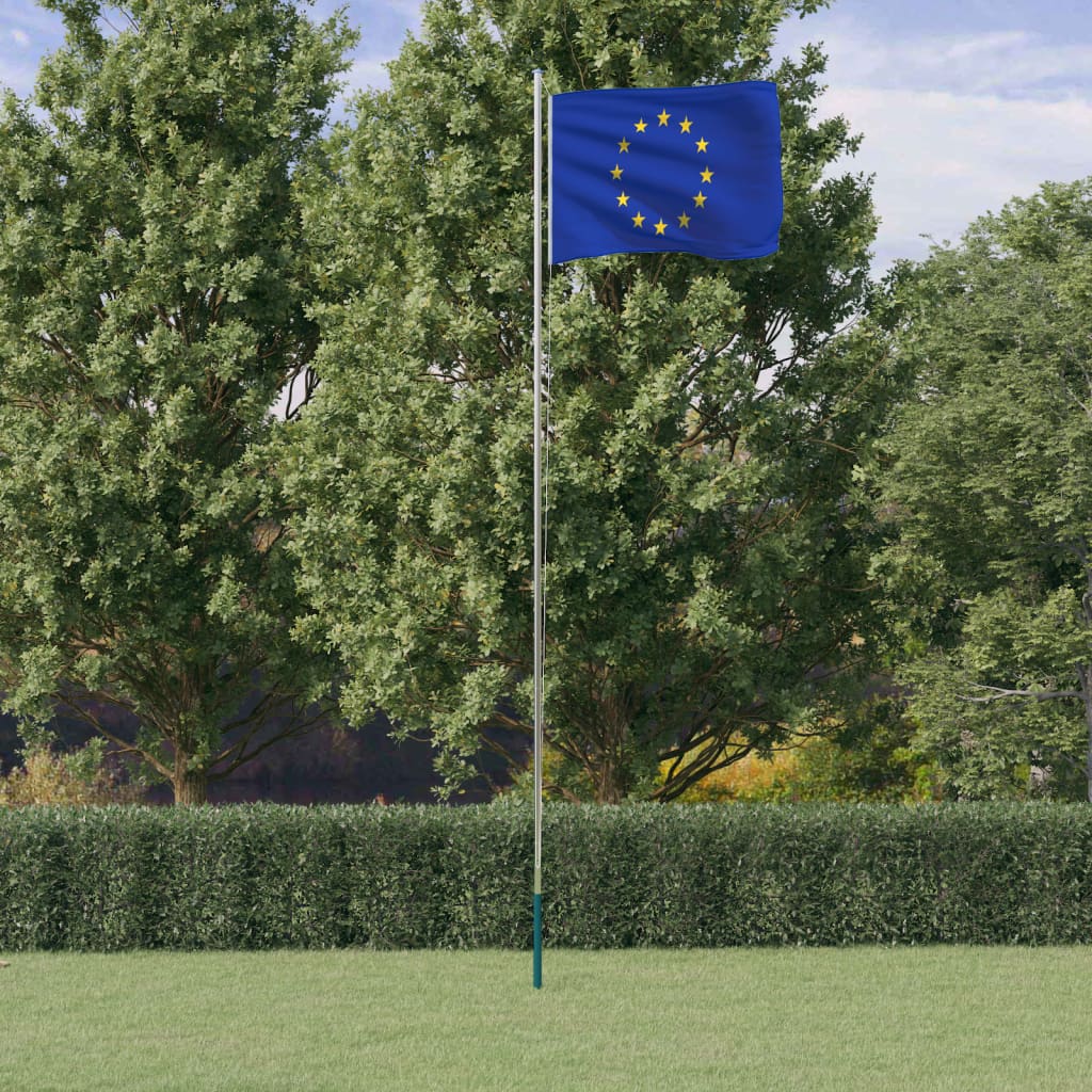 Flagge S Mit Mast 6,23 M Aluminium