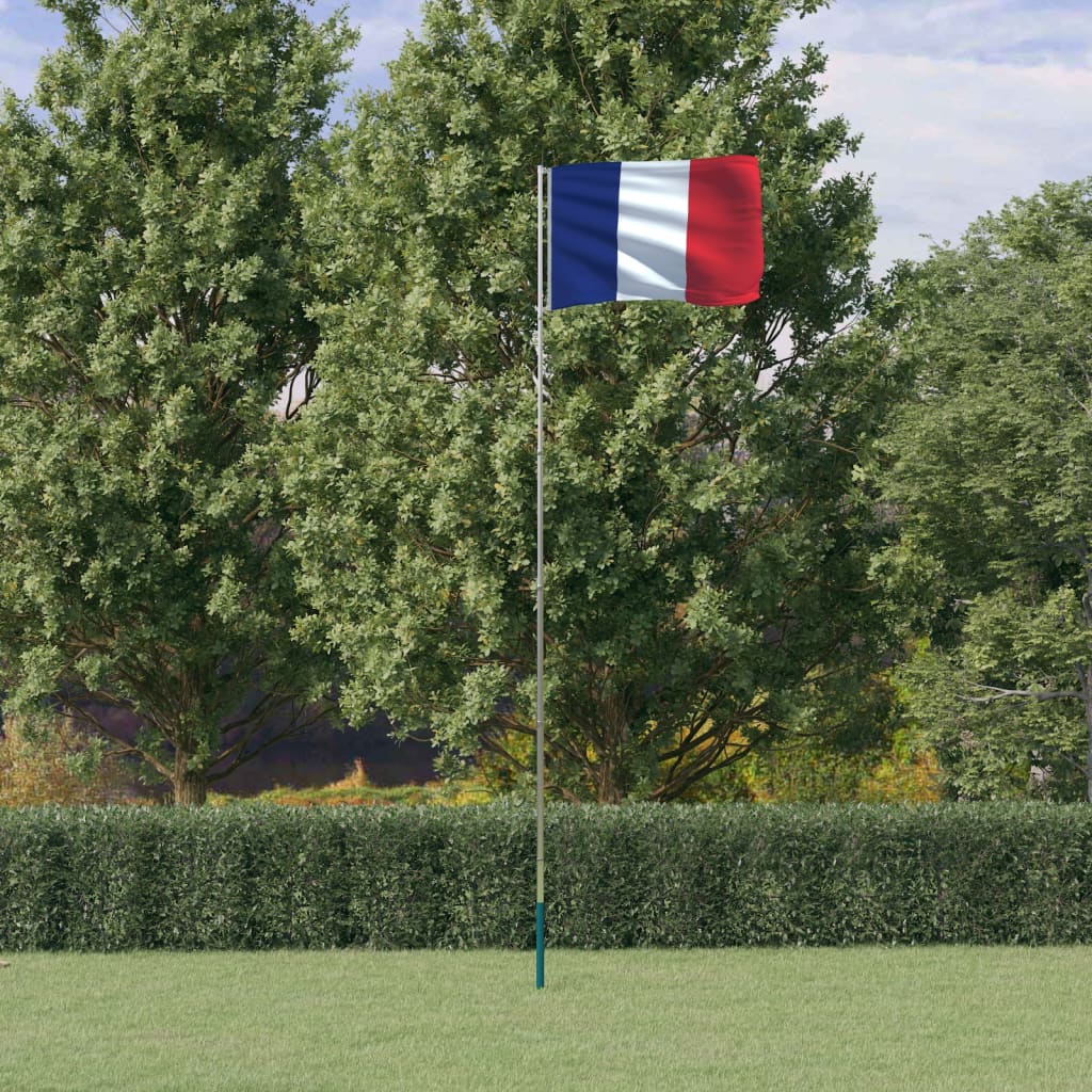 Flagge S Mit Mast 6,23 M Aluminium