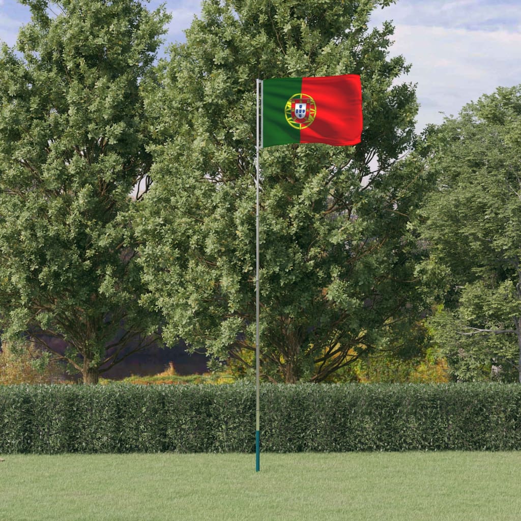 Flagge S Mit Mast 6,23 M Aluminium