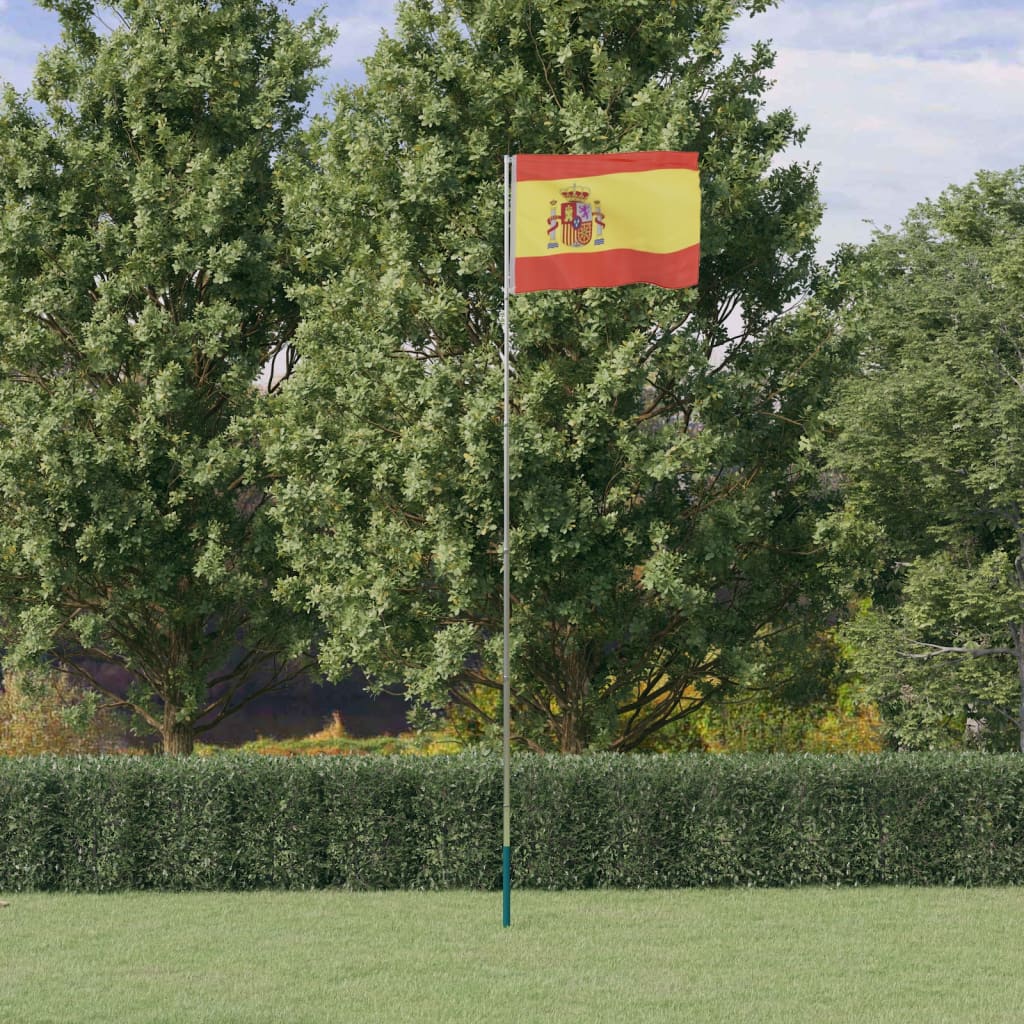 Flagge S Mit Mast 6,23 M Aluminium