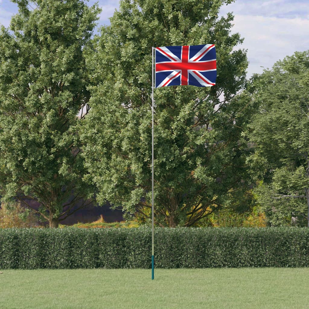 Flagge S Mit Mast 6,23 M Aluminium