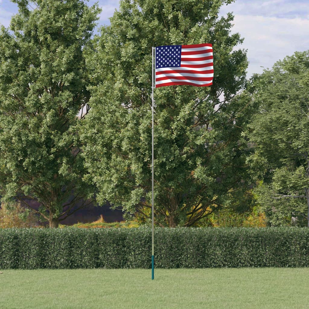 Flagge S Mit Mast 6,23 M Aluminium