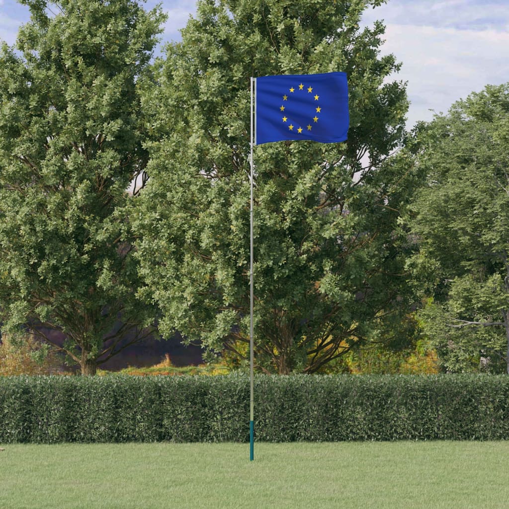 Flagge S Mit Mast 6,23 M Aluminium