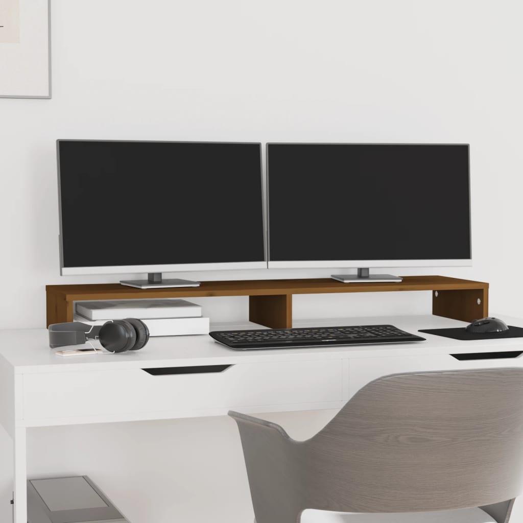 Monitorständer Massivholz Kiefer