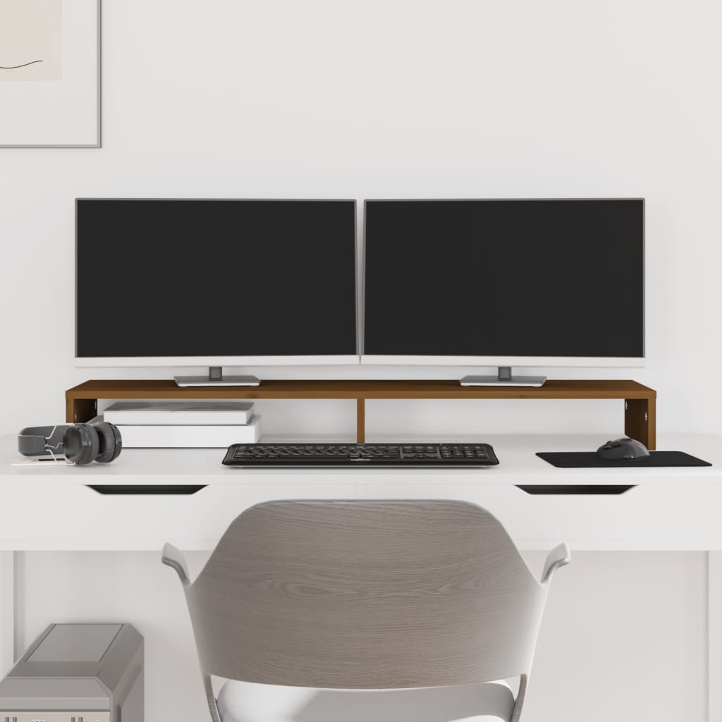 Monitorständer Massivholz Kiefer