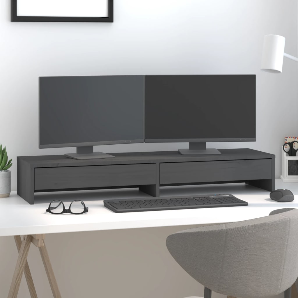 Monitorständer Massivholz Kiefer