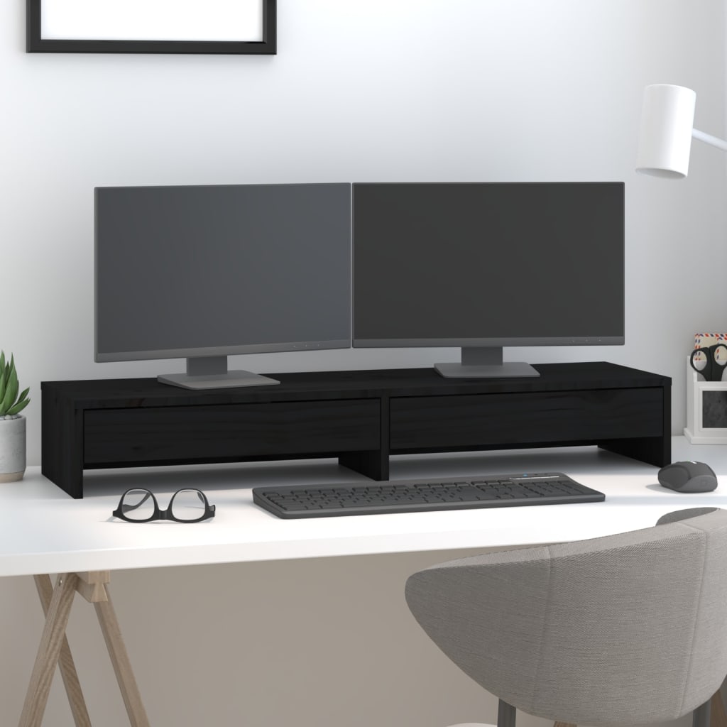 Monitorständer Massivholz Kiefer