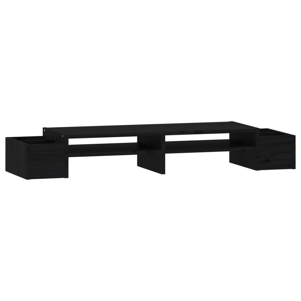 Monitorständer 100X27,5X15 Cm Massivholz Kiefer