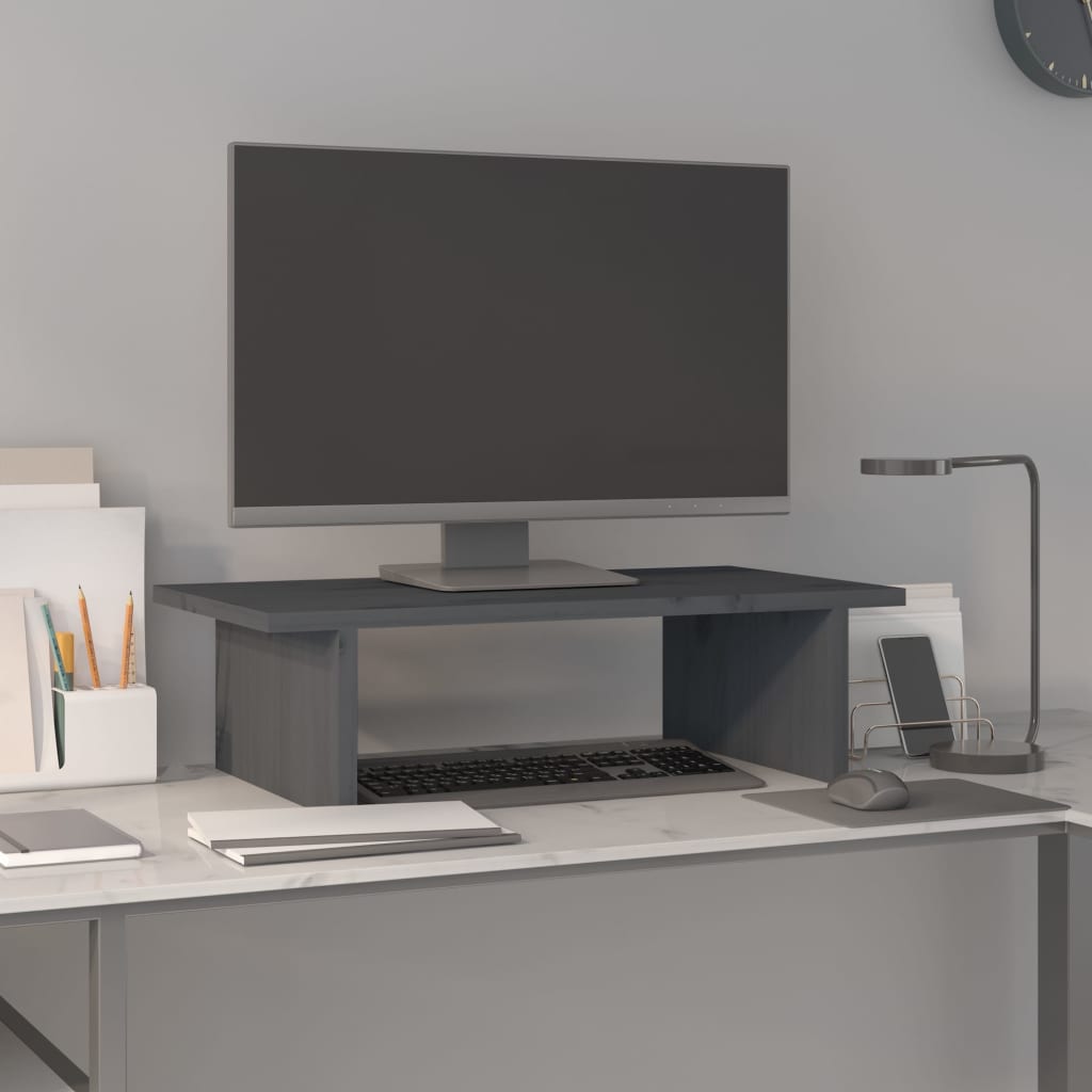 Monitorständer Massivholz Kiefer