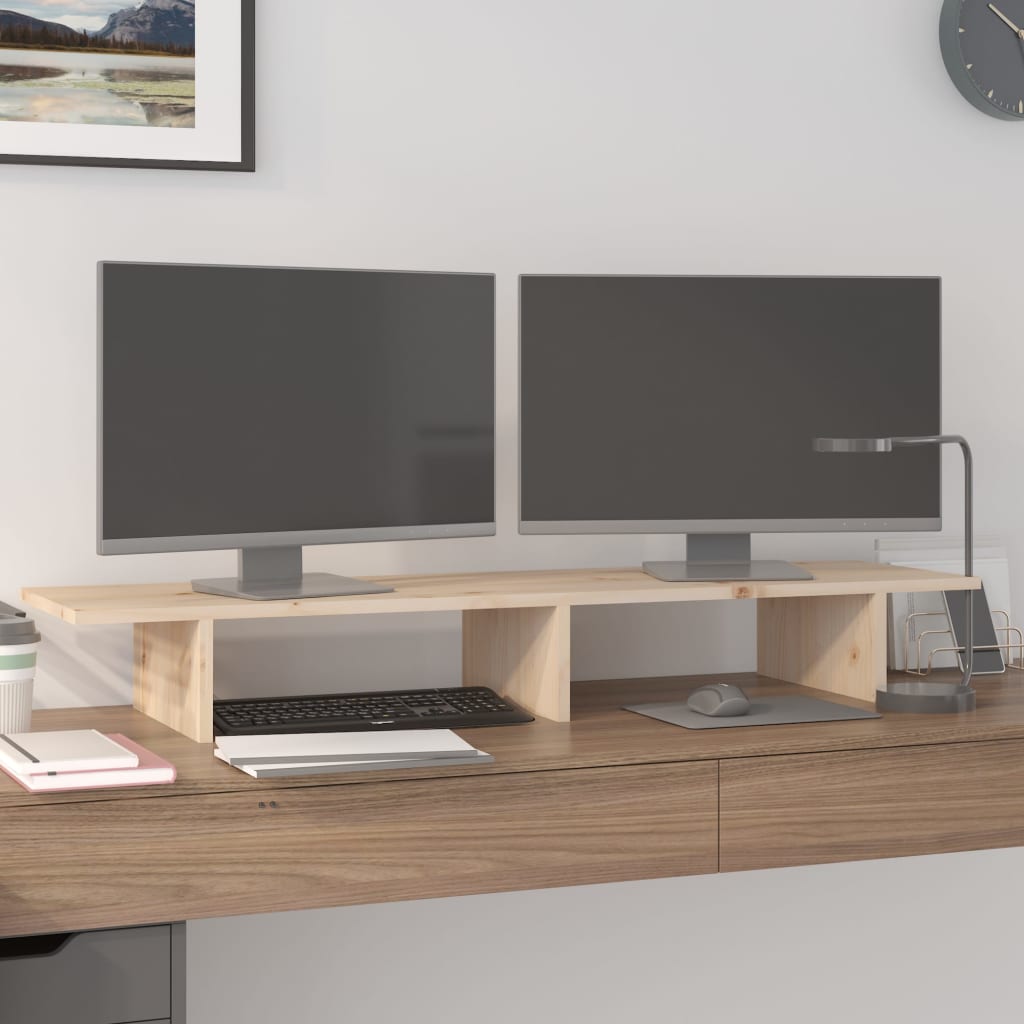 Monitorständer Massivholz Kiefer