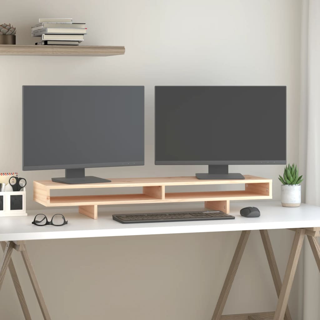 Monitorständer Massivholz Kiefer