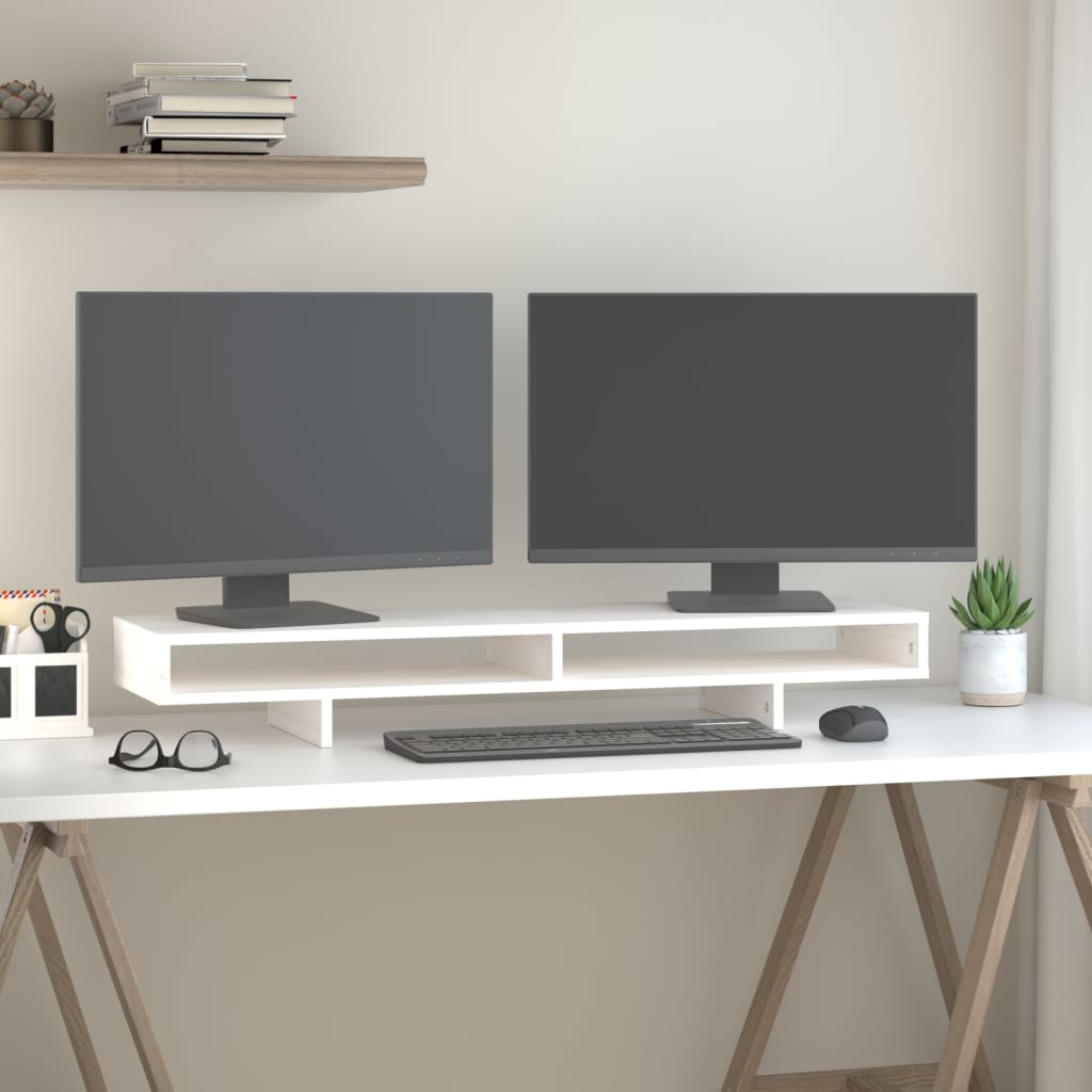 Monitorständer Massivholz Kiefer