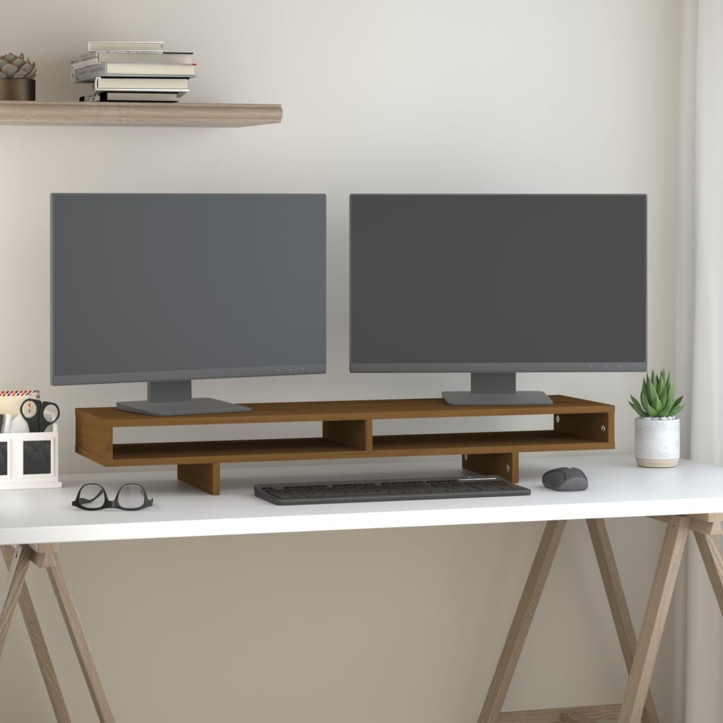 Monitorständer Massivholz Kiefer