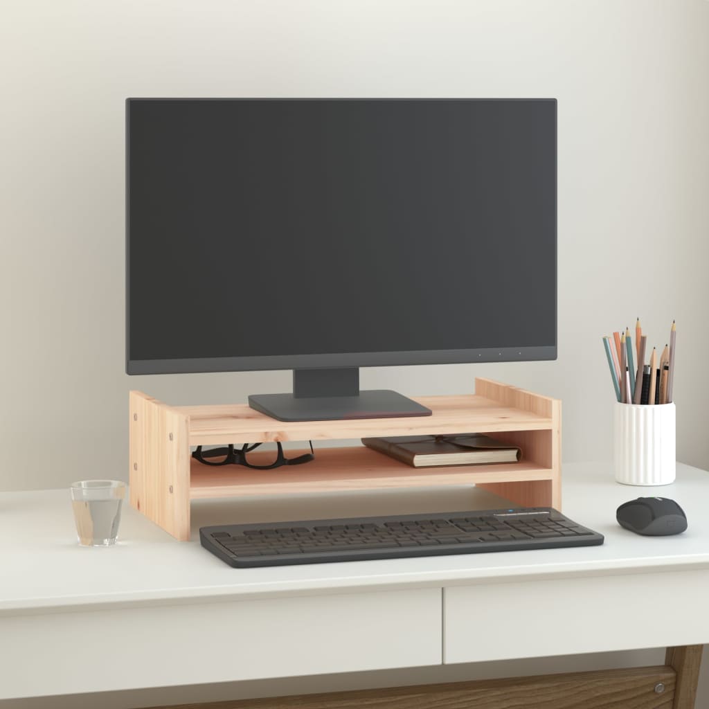Monitorständer Massivholz Kiefer