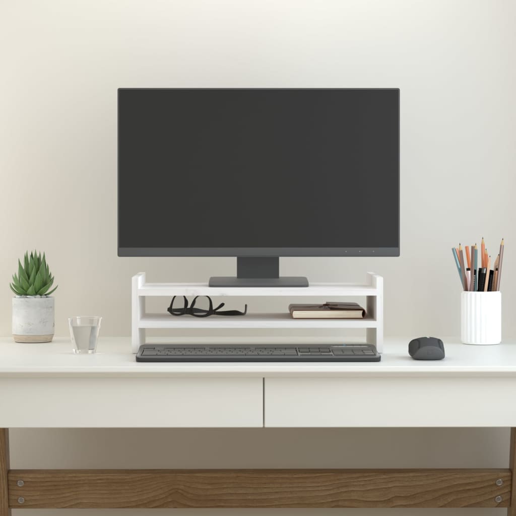 Monitorständer Massivholz Kiefer