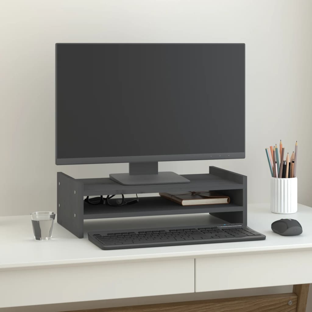 Monitorständer Massivholz Kiefer