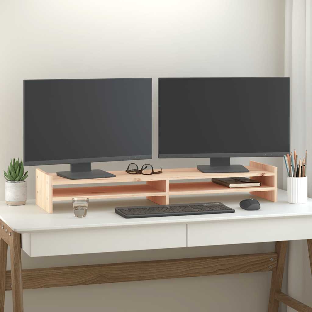 Monitorständer Massivholz Kiefer