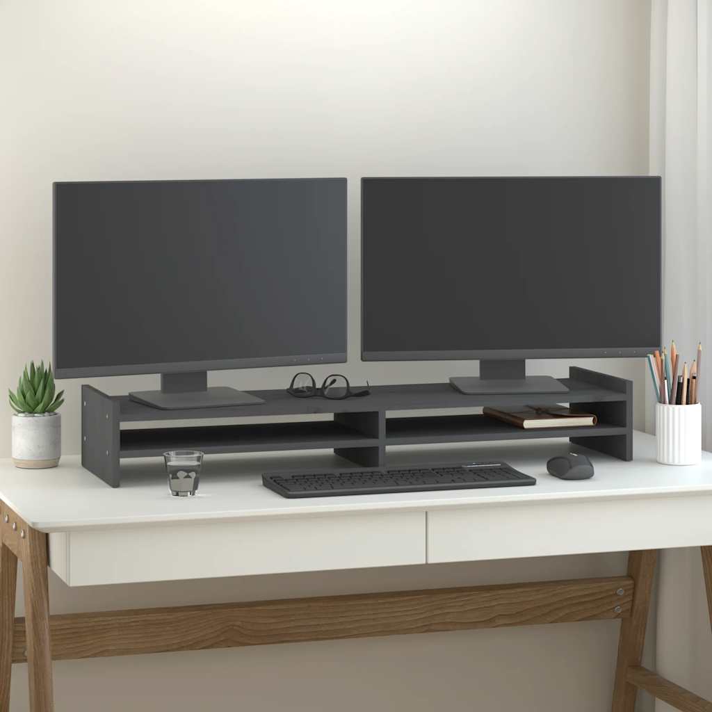 Monitorständer Massivholz Kiefer